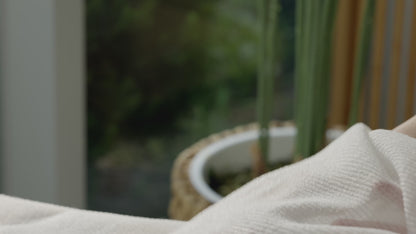 Mulberry Buff, Exfoliating Shower Towel, Made with 30% mulberry bark fiber